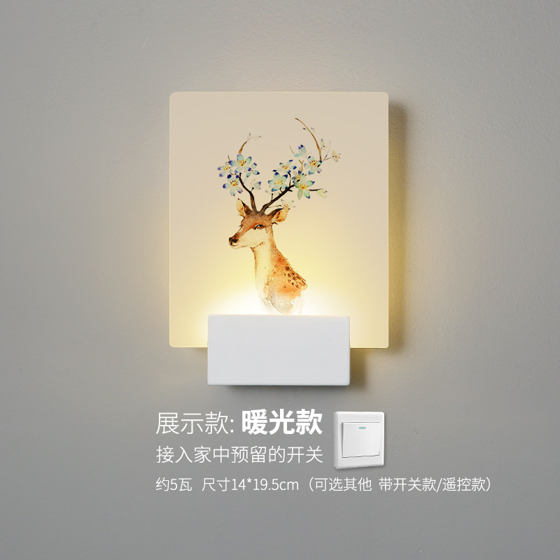 시카 사슴-작은 사각형 14*20cm