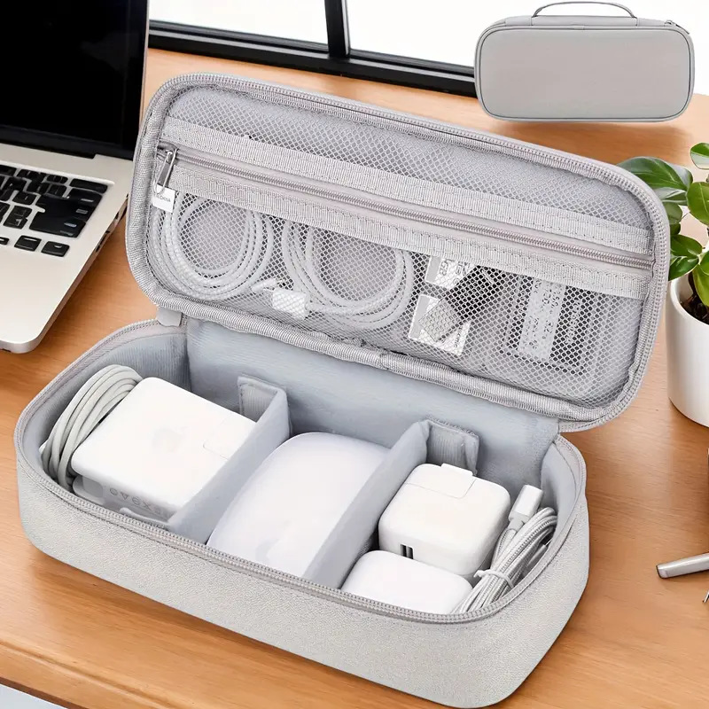 Bolsa de almacenamiento de accesorios digitales multifuncionales para teléfonos móviles, bolsa de teléfono móvil, bolsa de carga USB, bolsa de almacenamiento de cable de datos de disco duro móvil