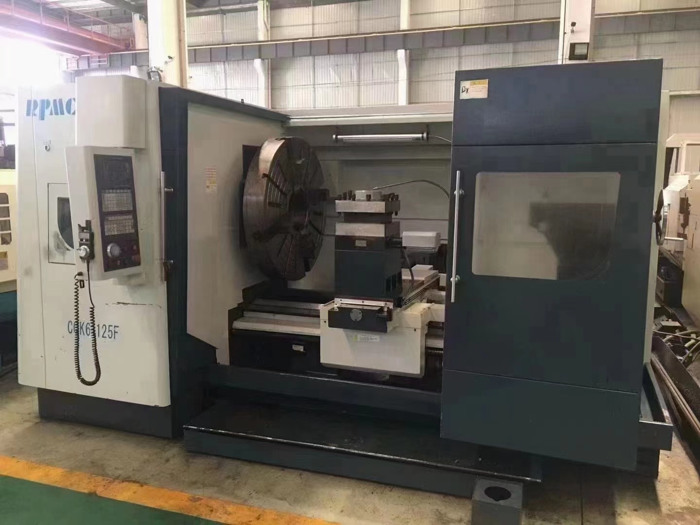转让二手六安瑞普CQK61125F数控卧式车床二手数控车床