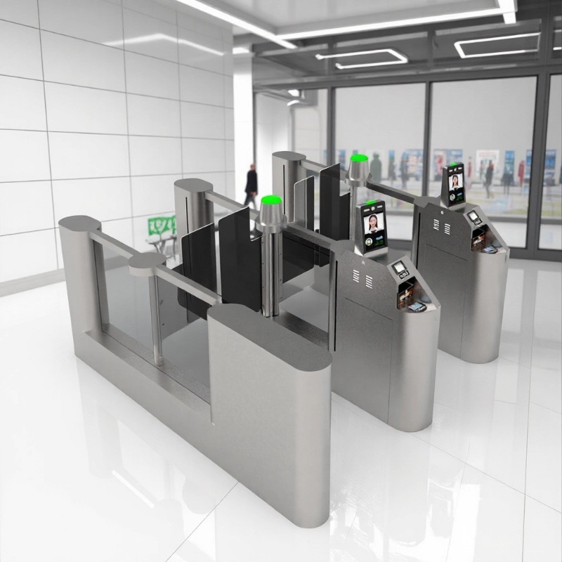 厂家直销速通门 人脸身份证识别防尾随 机场地铁通道闸机
