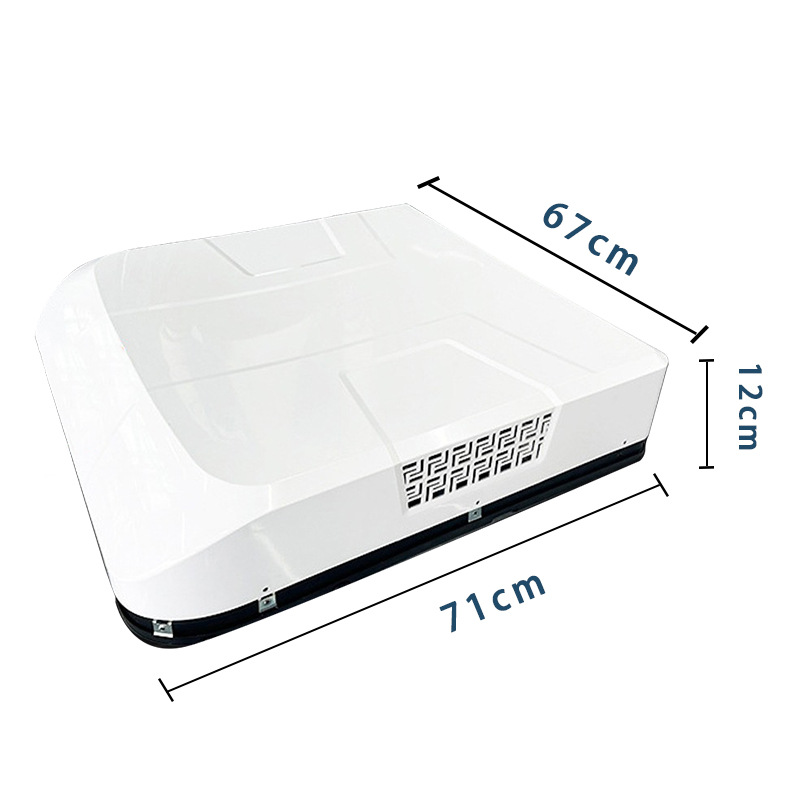 Xintianrun Light Truck Parking Air Conditioner 12V24V Cooling and Heating All-In-One Roof-Mounted Inverter Skylight Electric New Energy Rv