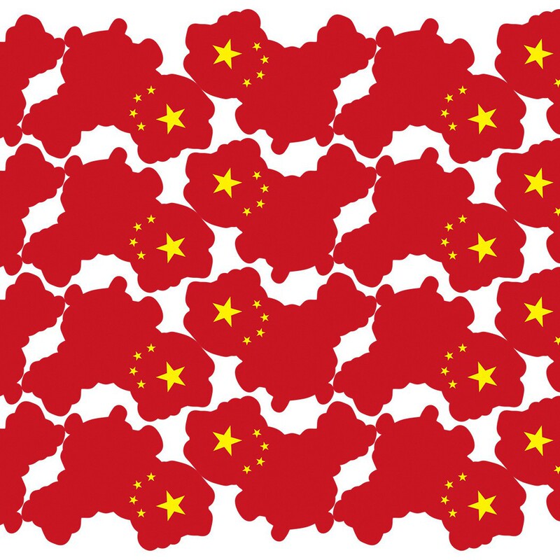 国庆节小礼品发箍植绒爱心小发夹卡通胸针幼儿园活动用品创意装饰|undefined