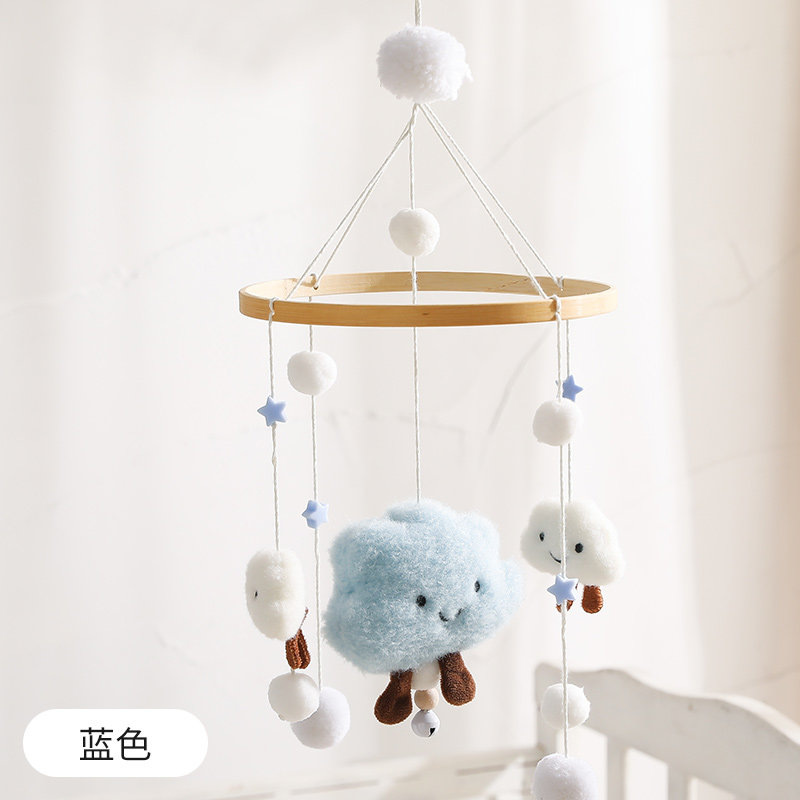 Campana de Cuna para Bebés Recién Nacidos, Éxito de Ventas Transfronterizo, Campana de Viento Colgante para Inducir el Sueño del Bebé, Sonajero Educativo Giratorio