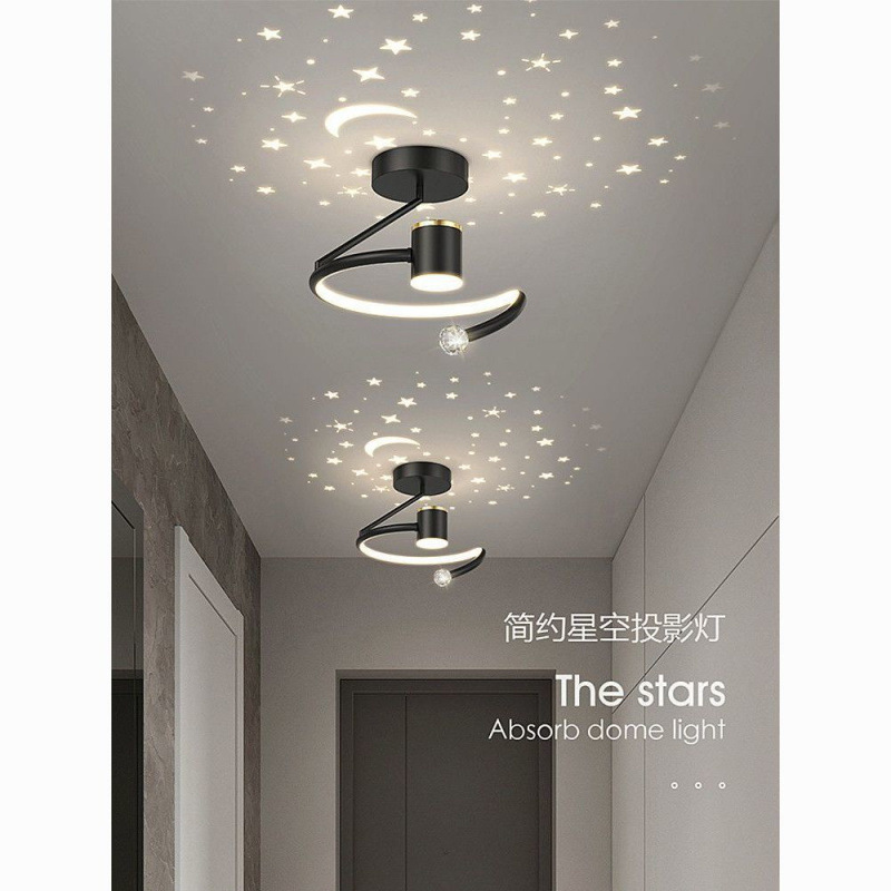 Starry Sky Aisle Light Corridor Entrance Light Wide Voltage Simple Nordic Creative Internet Celebrity Projection Starlight Starry Sky Ceiling Lamp Starry Sky Aisle Light Corridor Entrance Light Wide Voltage Simple Nordic Creative Internet Celebrity Projection Starlight Starry Sky Ceiling Lamp