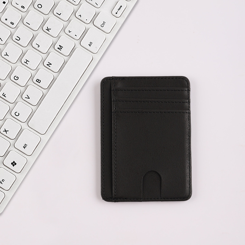 現物カードカバークロスボーダーRFID消磁防止銀行PU革カードクリップ保護カバー新型通用多カード位置カードバッグ|undefined