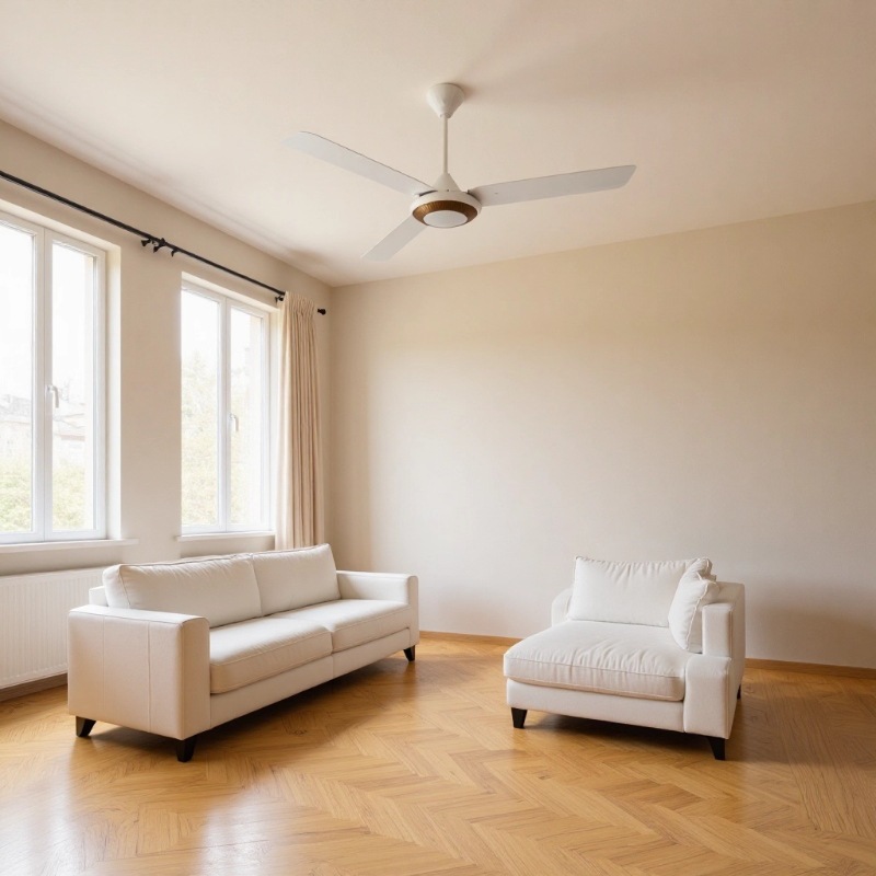 Source Factory Ceiling Fan 56inch Three-Blade Iron Blade Home Living Room Dormitory High Wind High Power Ceiling Electric Fan