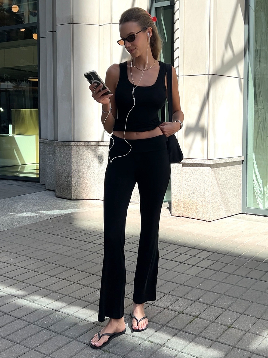 solid color vest