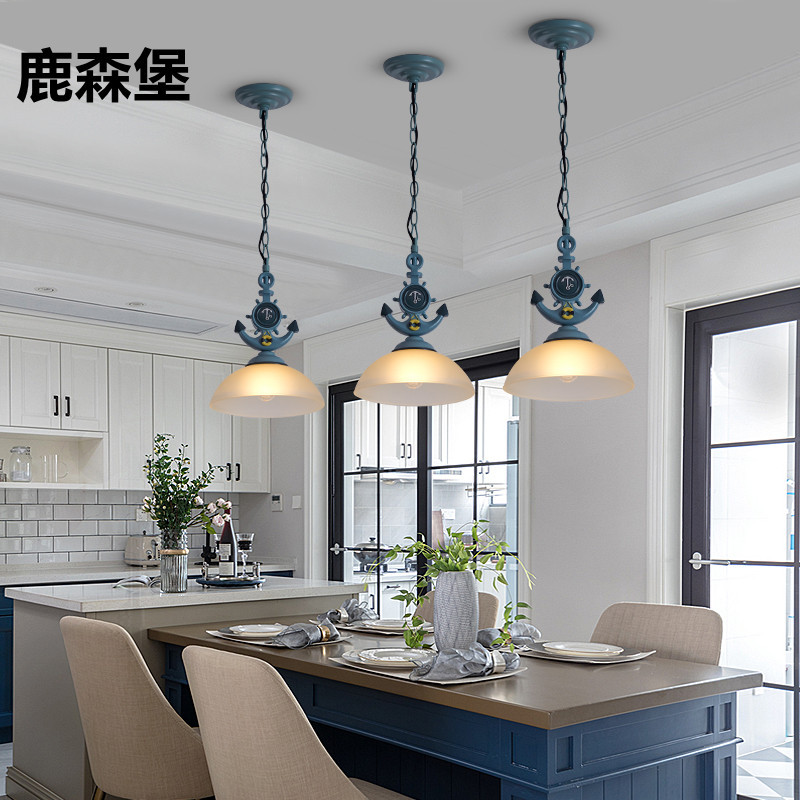 Cruzar la frontera especial de la lámpara de la asanta americana retro restaurante pasillo lámpara de araña de resina Bar cubierta colgante creativo