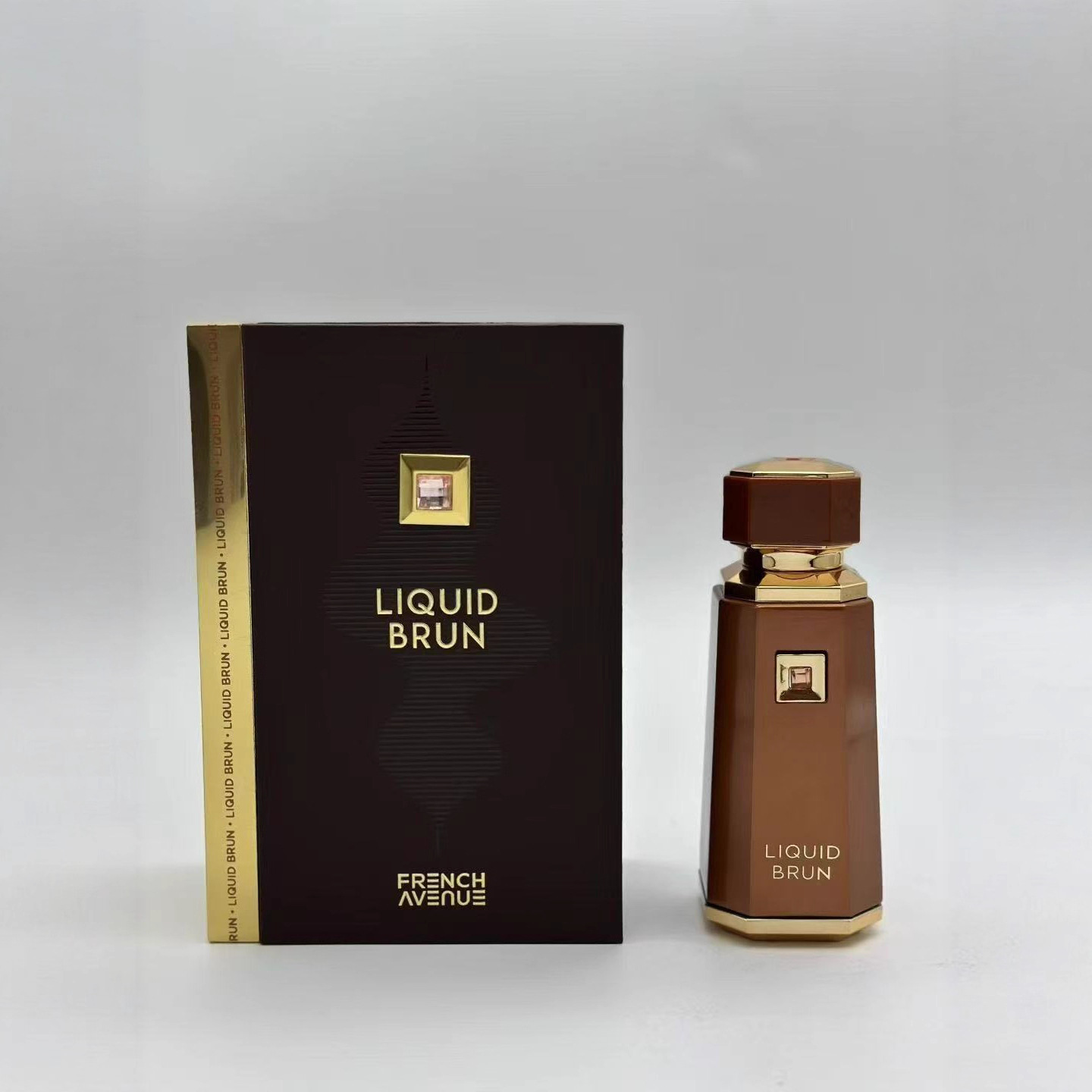 跨境爆款 Liquid Brun by Fragrance World for Men 法国大道香水
