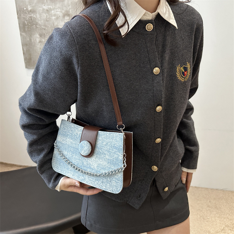 Nicho texturizado mini bolso para mujeres 2024 nuevo hombro mochila alta sensación versátil bolso de cadena