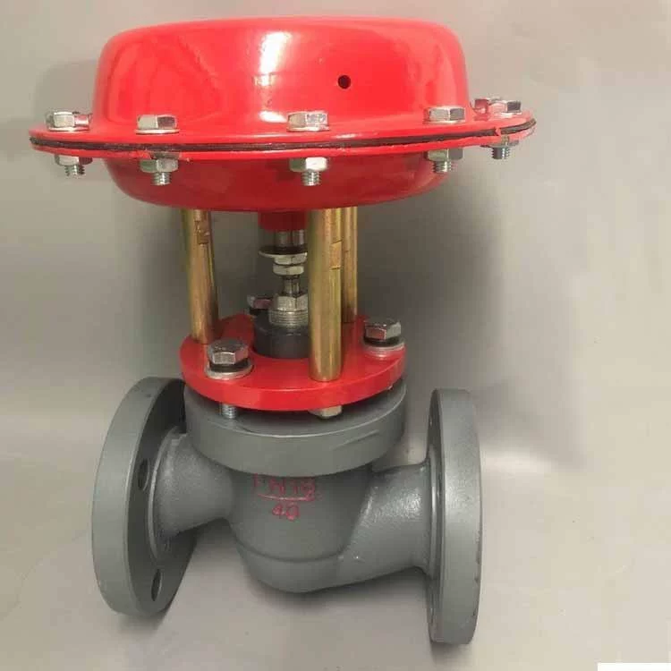 Пневматический мембранный режущий клапан ZMAQ ZMAQ-40C, высокотемпературный паровой пневматический режущий клапан, пневматический паровой режущий клапан