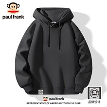 /新款本命年红色卫衣男士春秋宽松连帽外套