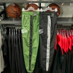 春夏の男性と女性の刺繍入りダブルフックスポーツパンツ、織り速乾性バスケットボールランニングパンツ5125