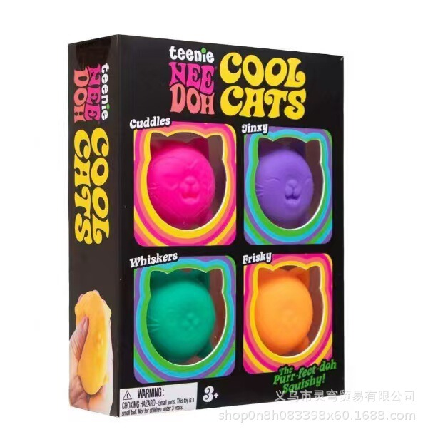 Cross-Border New Product: Cute Pet Cat Squeeze Toy, Children's Stress-Relief Sensory Toy, Slow Rebound Stress-Relief Gadget Cross-Border New Product: Cute Pet Cat Squeeze Toy, Children's Stress-Relief Sensory Toy, Slow Rebound Stress-Relief Gadget