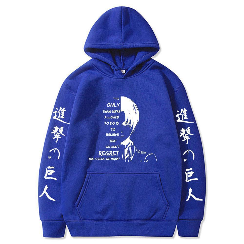Hooded Sweatshirt For Men And Women Levi Ackerman Graphic