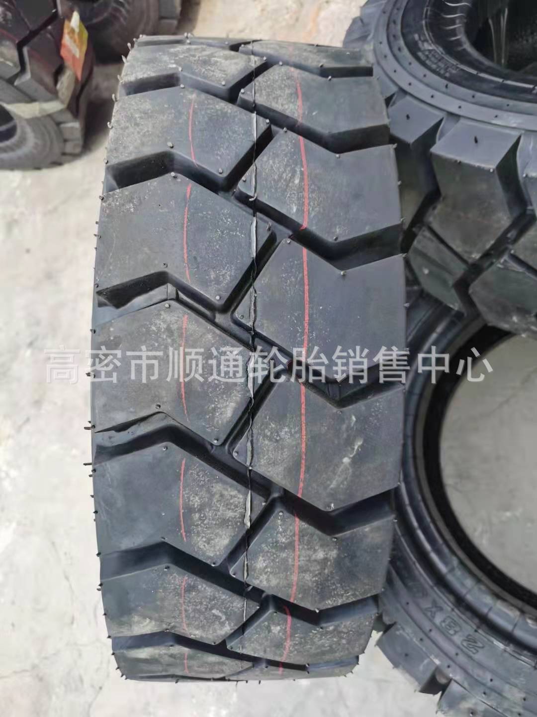 5.00/4.00-8工业车充气轮胎28X9-15充气叉车轮胎6.50-10带钢圈