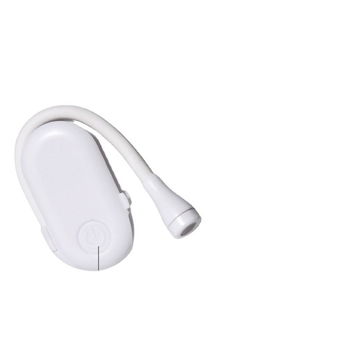 Storage clip small table lamp USB rechargeable high battery life three color temperature stepless dimming lamp led mini book clip night light