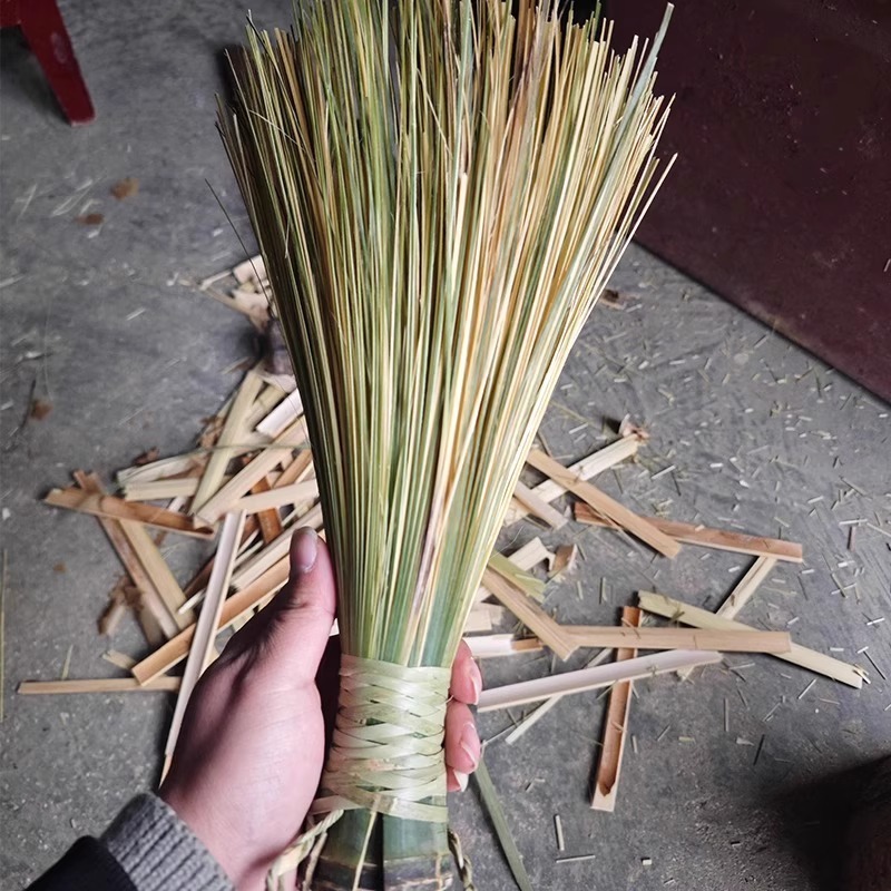 竹锅刷刷锅扫帚刷把手工竹子锅刷饭店厨房洗锅刷锅家用商用洗锅|undefined