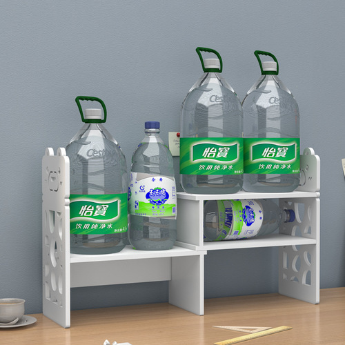 Student Desk Organizer, Dorm Stretchable Bookshelf, Office Desk Rack, Multi-layer Book Storage Shelf