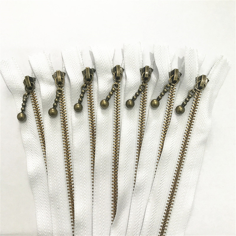 No.3 古代ブロンズジッパー ジッパーバッグ ペンシルバッグ ジッパー DIY 手作りバッグ クローズテール 30-50cm|undefined