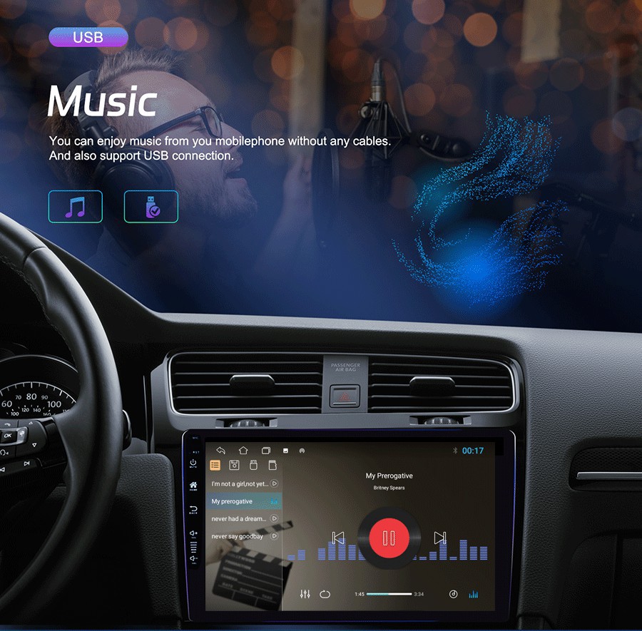 9/ 10inch 13inch Novida Nwdp13 P15 P17 Car Navigation Gps Wireless Carplay Android Car