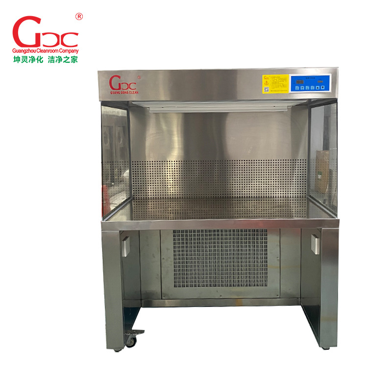 广州坤灵超净工作台垂直流水平流双人单面不锈钢洁净台HEPA过滤