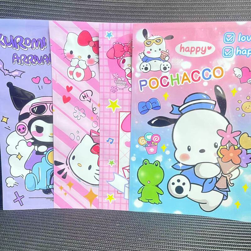 Empty Blind Bag Bag Sanrio Blessing Stationery Blind Bag Plastic Eight-Tone Packaging Bag Ziplock Bag Manufacturer Wholesale