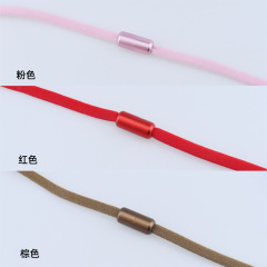 Elastic colorful semi-circle capsules, no need to tie laces, metal capsule buckles, lazy shoelaces, no need to tie laces, frosted shoes