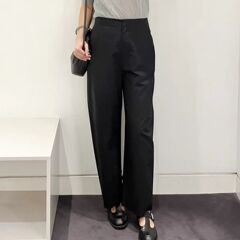 休闲版型桶形棉质长裤休闲裤2025秋季新品1303305002