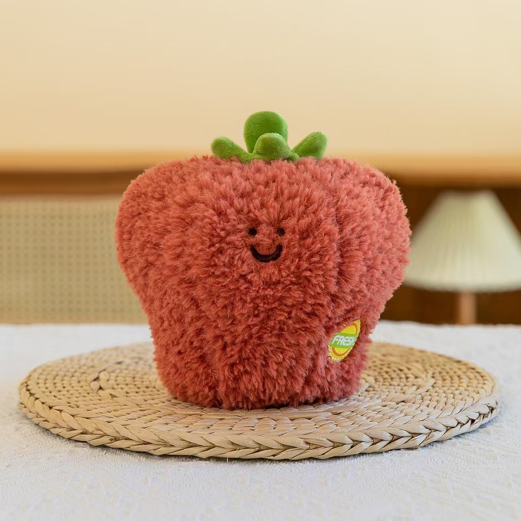 Creativo nuevo estilo agarre muñeca juguetes para niños frutas y verduras juguetes de peluche simulación frutas y verduras muñecas al por mayor