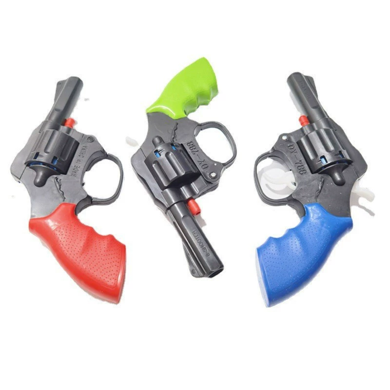 Plastic toy gun for boys, minifigure, wholesale, nostalgia, can launch