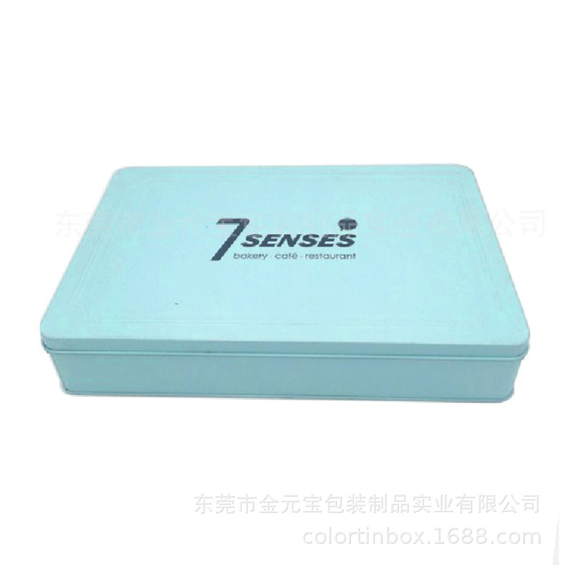 厂家供应长方形收纳盒 马口铁盒游戏铁盒月饼礼品包装铁盒