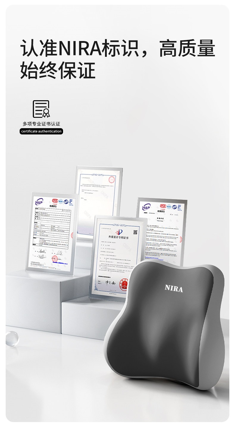 Suitable for office chairs, seats, and workstations, providing lumbar support and cushioning for long-term sitting