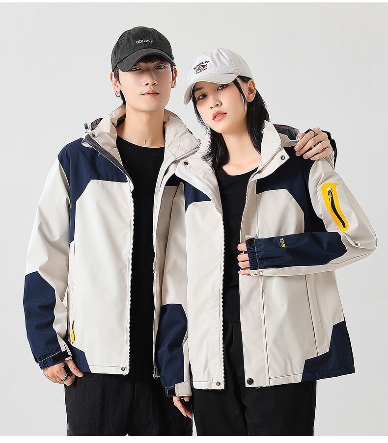 Pizex men and women Same item lovers coat outdoors Pizex spring and autumn Jacket Unlined garment Go fishing Climb