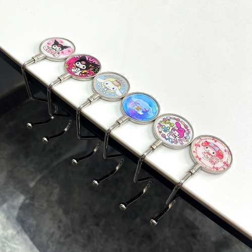 卡通动漫三丽OU库洛mi书包挂钩学生桌边挂钩移动挂包神器桌面挂钩