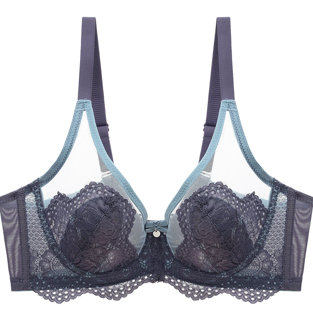 Thin underwear, supporting bra with steel rings