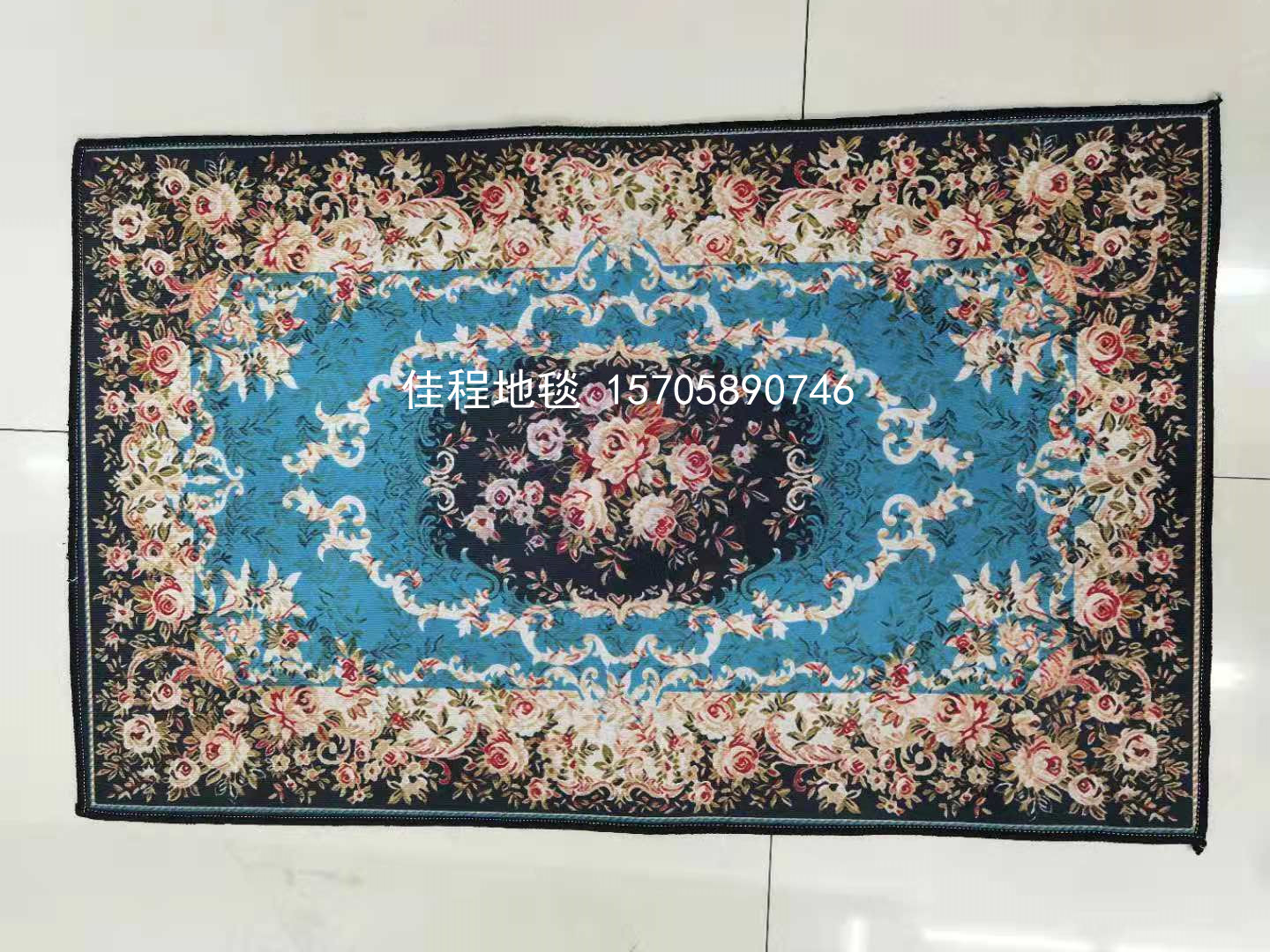 Cross-Border Retro Style Oriental Exquisite Pattern Carpet Manufacturer Wholesale High Quality Non-Slip Home Living Room Carpet