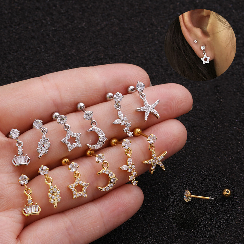 earrings stainless steel