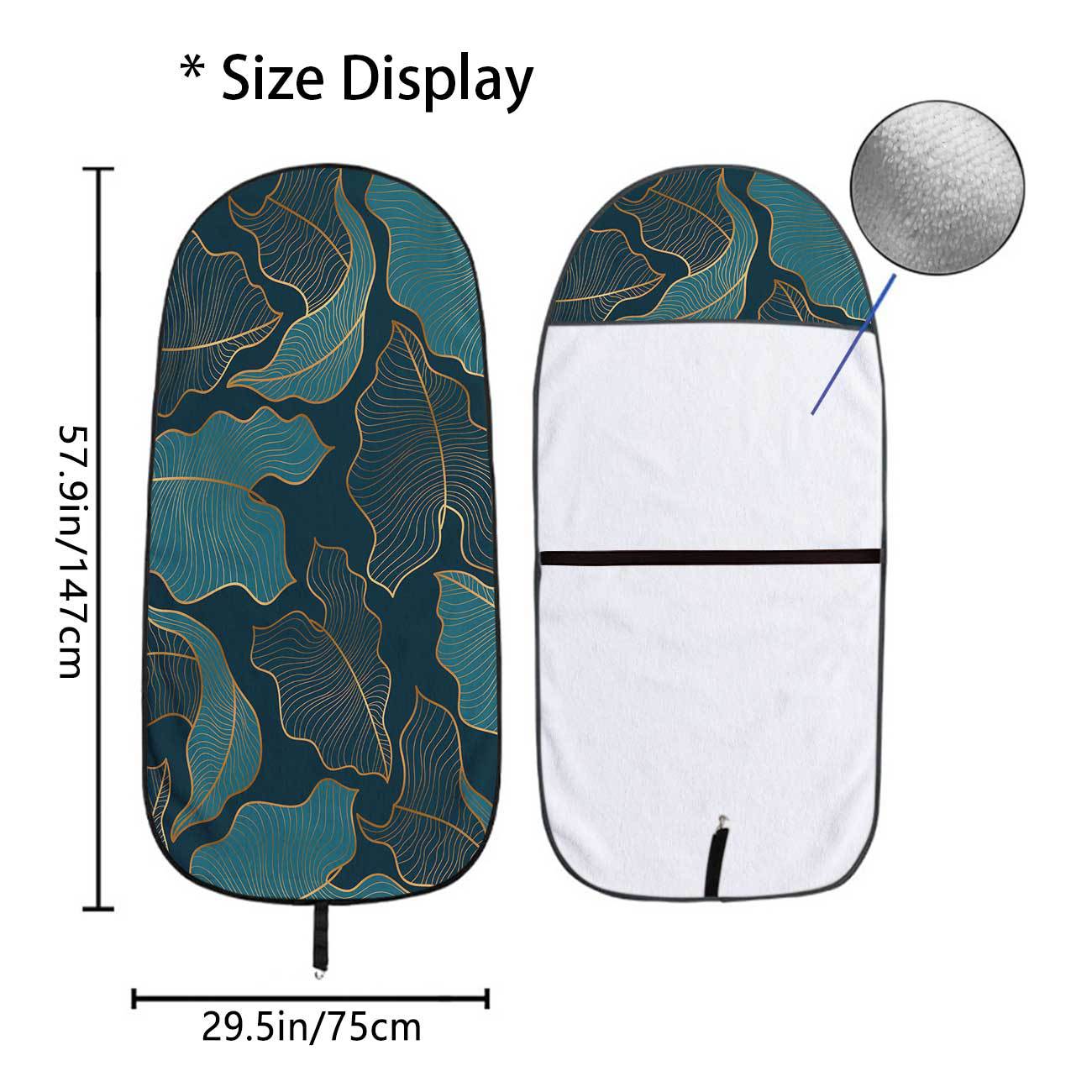 Car seat towel cover front seat protector suitable for gym and exercise, universal for all seasons, car use 132