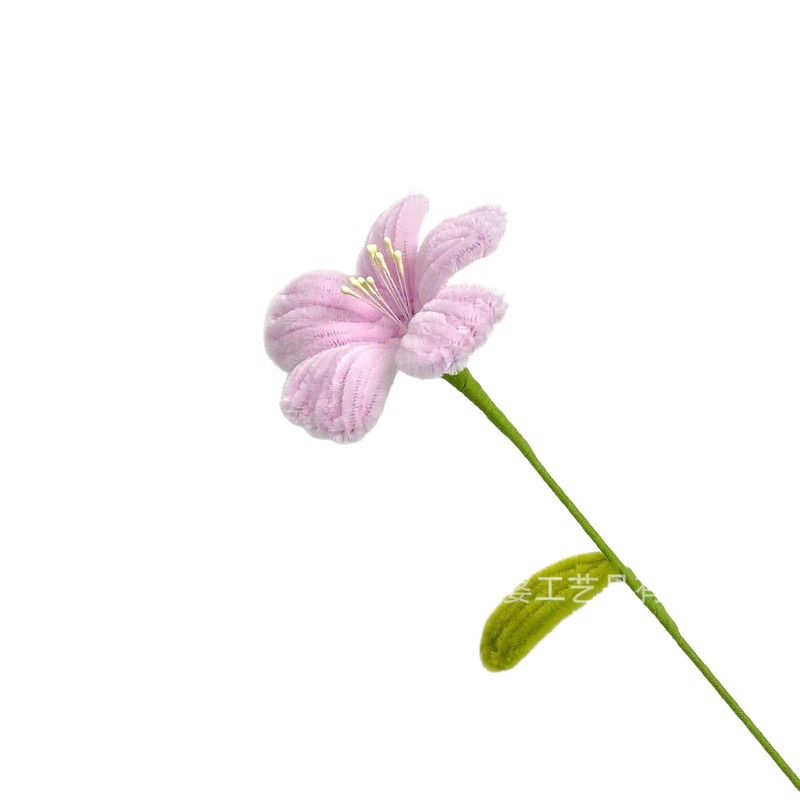 完成品卸売手作りツイストスティック造花シングルハイビスカスの花 DIY 花束手持ちホリデーギフトストール|undefined