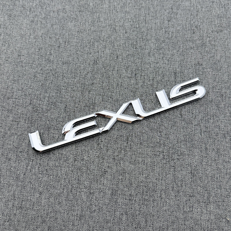 Suitable for New Lexus Lexus Car Logo Rear Trunk Car Logo Modified Tail Logo Car Rear Letter Sticker