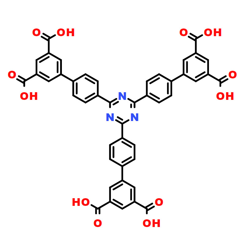 2,4,6-三(3',5'-二羧基联苯-4-基)三嗪CAS号2409748-36-1新品