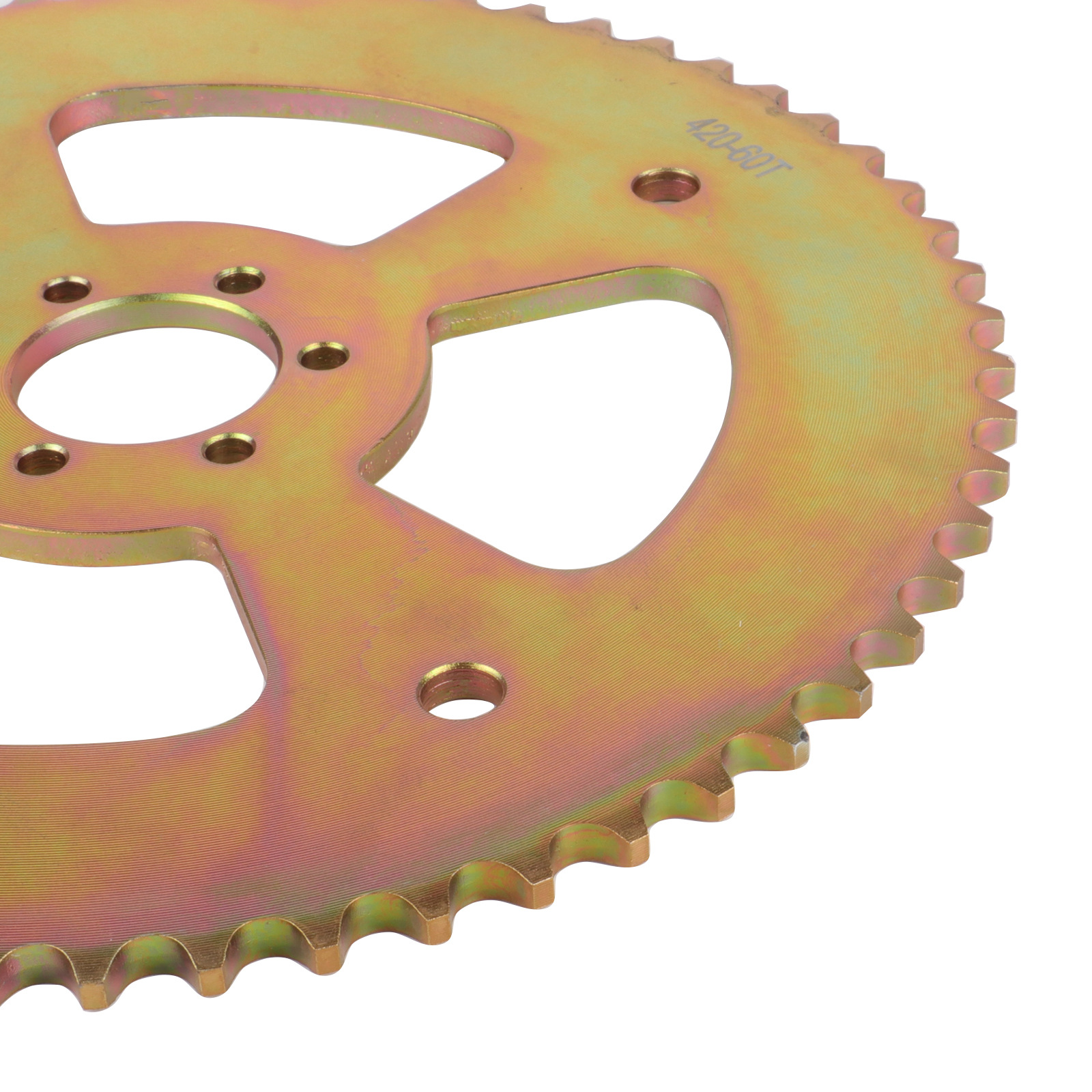 Wholesale 420-40 50 60 tooth inner diameter 37MM modified 6-hole sprocket for bicycle Coleman CT100U