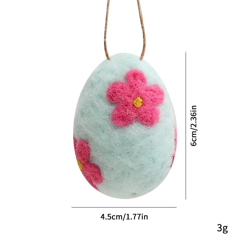 Explosiones transfronterizas huevos de Pascua muñecas de Pascua muñecas de conejo de Pascua colgar adornos al por mayor