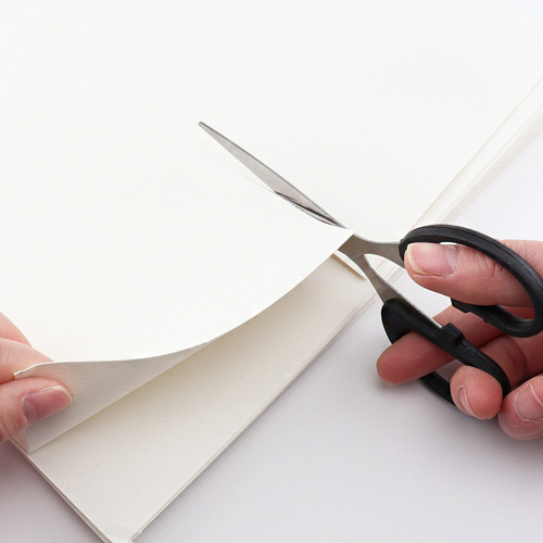 Office scissors, student handmade DIY paper-cutting tools, multi-functional handbook, art scissors, portable, non-hurting scissors