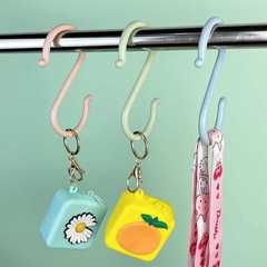 BG54S型掛鈎廚房無痕免釘鈎宿舍PP塑料素色多功能s衣帽鈎衣櫥衣服