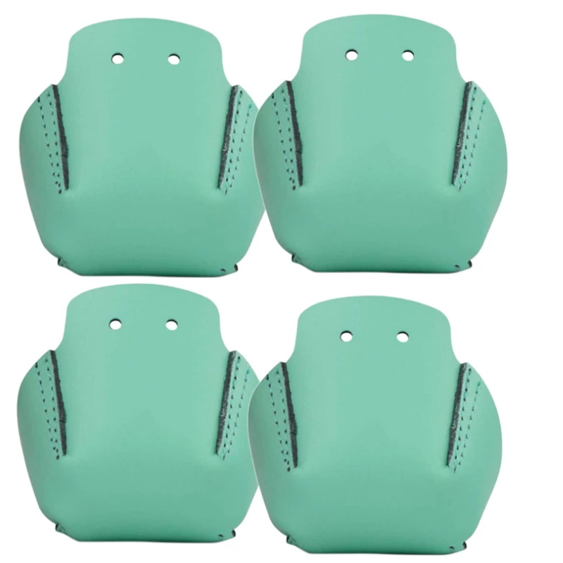 En stock accesorios de la polea japonesa y coreana equipo de protección desgaste rápido patinaje patines patinaje sobre ruedas zapatos cabeza cubierta protectora de cuero a prueba de humedad