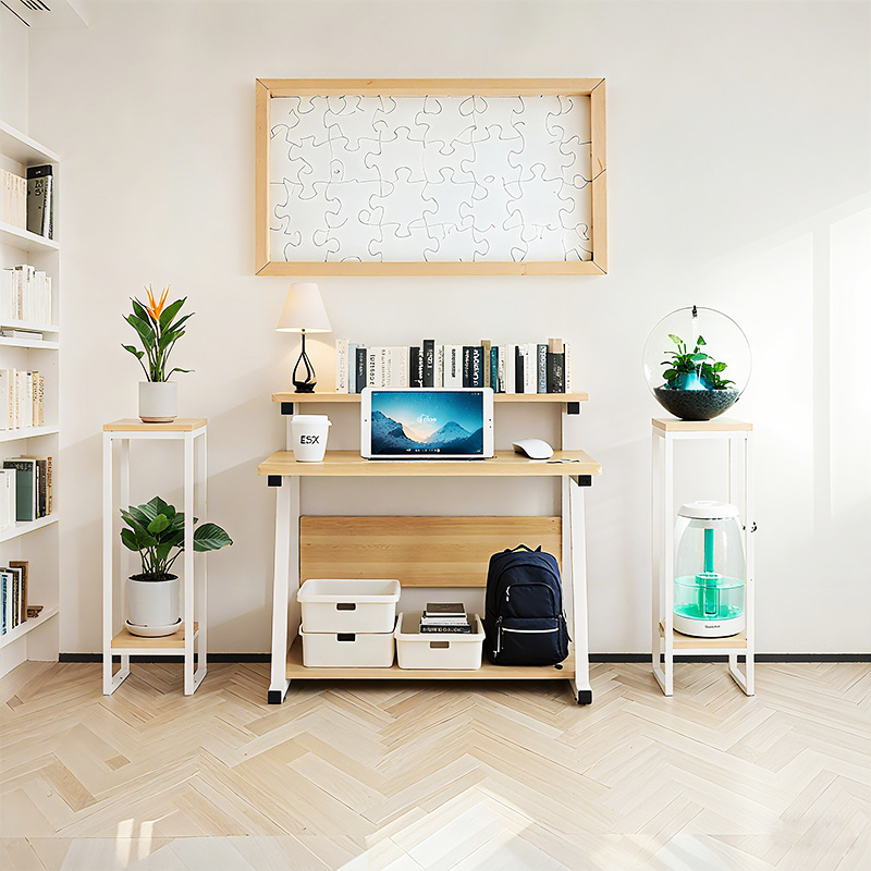 Simple Small Study Desk for Bedroom, 70cm Computer Desk, Mobile Home-Use Mini Single-Person Small-Sized 60 Desk