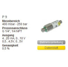 �¹�Noedingѹ�������� NOEDING P126-4B1-411 0-200mbar