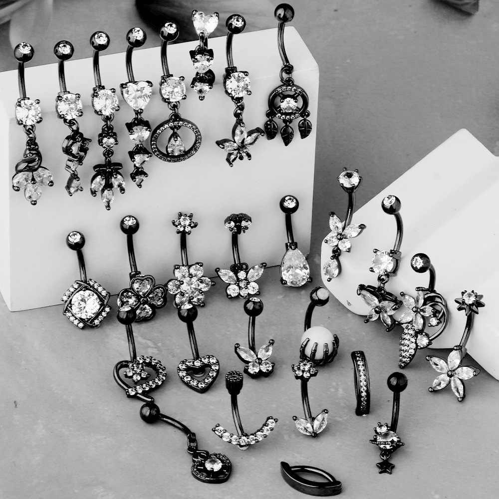 Pointed titanium steel lip stud product view
